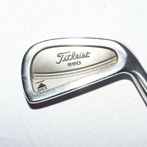4 Iron Titleist Dci 990 Rh 38.25" Steel Stiff Silver New Grip