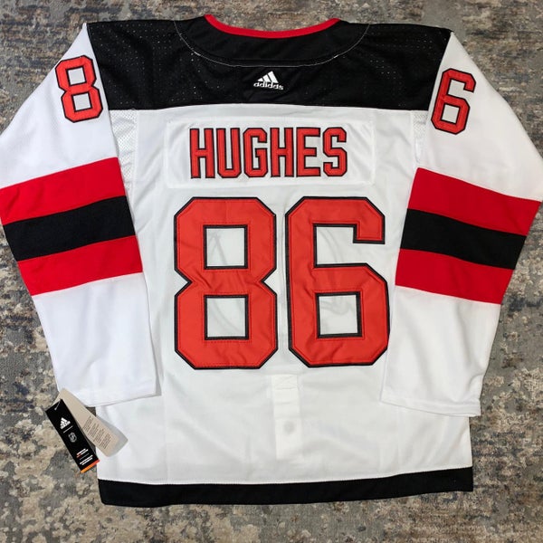 JACK HUGHES #86 New Jersey Devils White Replica Jersey BRAND NEW WITH TAGS!