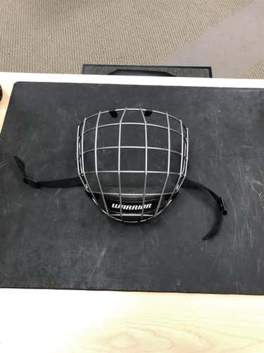 Brand New Warrior Alpha One Cage Size Medium Silver