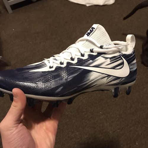 Brand New Team Issued Michigan Nike Lacrosse Cleats 10.5
