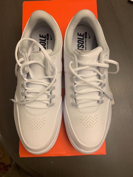 NEW Nike Air Zoom Accurate Golf Shoes 909723-100 Men's Size 10 Wide MSRP $90
