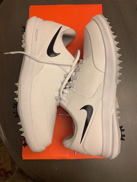 NEW Nike Air Zoom Accurate Golf Shoes 909723-100 Men's Size 10 Wide MSRP $90