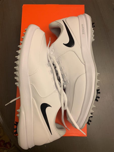 NEW Nike Air Zoom Accurate Golf Shoes 909723-100 Men's Size 10 Wide MSRP $90