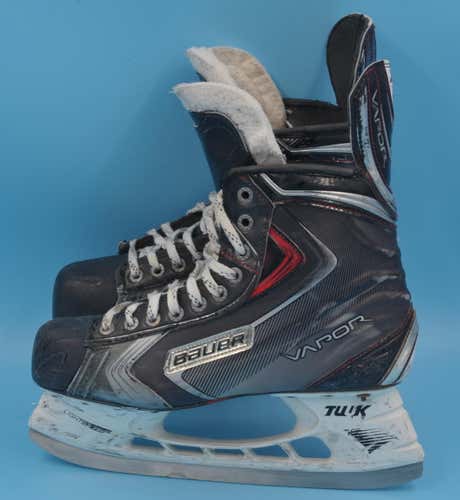 San Jose Sharks Hayes Bauer Vapor x90 Custom Hockey Skates Senior Pro Stock Size 9-9.5
