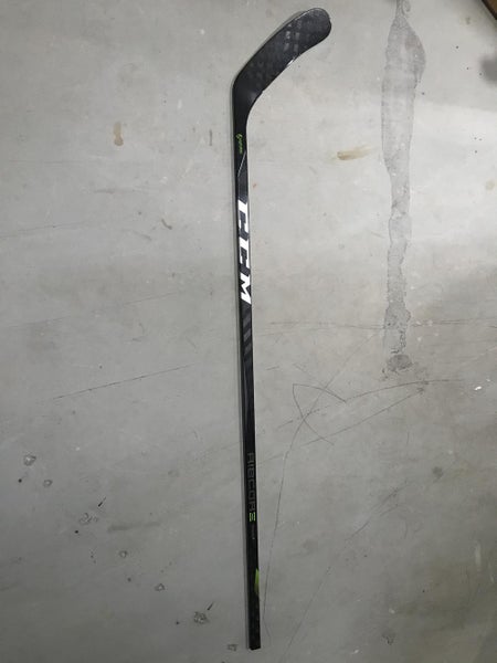 New CCM RibCor Trigger2 PMT Hockey Stick Righty Toe Senior Pro Stock