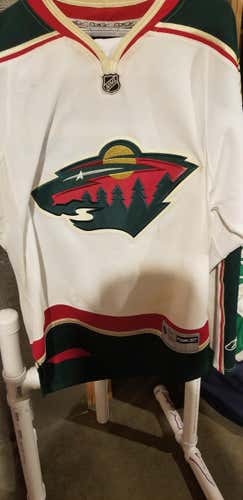 Reebok Minnesota Wild hockey jersey Marion Gaborik 10 size 50 Large
