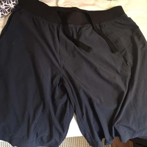 Navy Lululemon Core Shorts XL