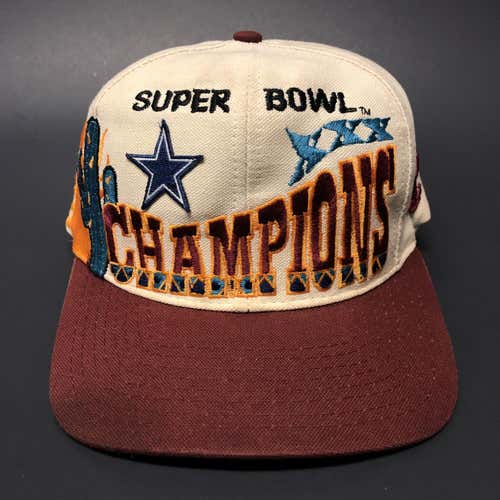 Vintage Dallas Cowboys Super Bowl 30 Champions Snapback Hat