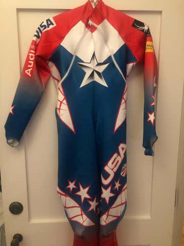 Spyder US Ski Team American Downhiller Double front zip speed suit