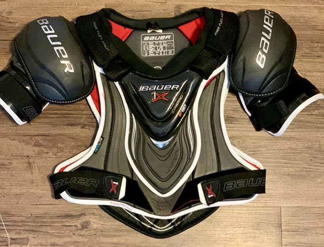 New Large Bauer Vapor 1X Shoulder Pads Senior