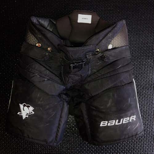 Penguins Casey DeSmith Large Bauer Hockey Goalie Pants Senior Pro Stock