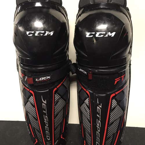 CCM JetSpeed FT1 Shin Pads Senior 15”