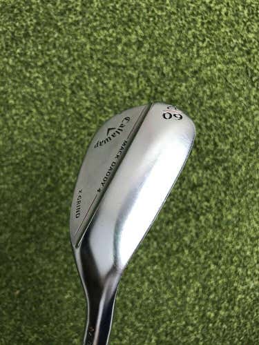 Callaway Mack Daddy 4 60.12* Wedge, Dynamic Gold Wedge Flex, RH