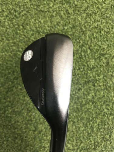 Mizuno S18 Gun Metal 58.08* Wedge, Dynamic Gold Wedge Flex, RH