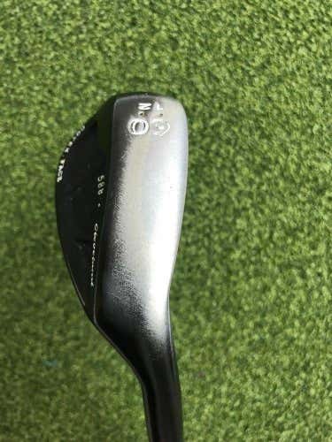 Cleveland 588 RTX CB Black Pearl 60.12* Wedge, Dynamic Gold Wedge Flex, RH