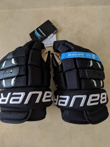 New Bauer Nexus 2N Gloves 14" Black Senior
