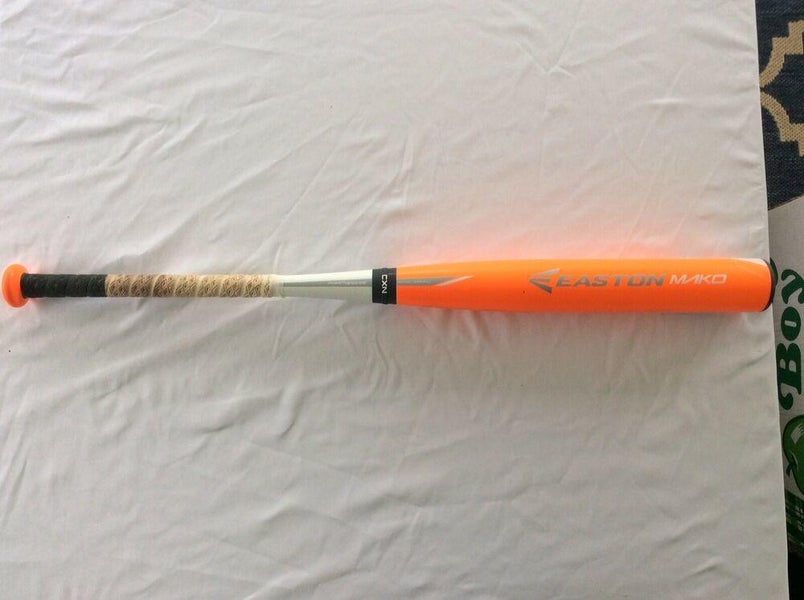 Easton Mako Yb15mk 31/20 -11 Baseball Bat Orange Bomber Great Condition C