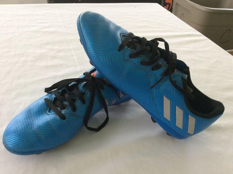Fragua Bandido Ideal Adidas Messi 16.4 FG Boys Youth Soccer Cleats Size 5.5 Blue Gray Box 1 |  SidelineSwap