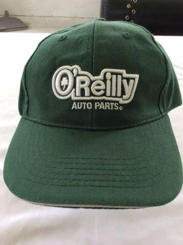 O'Reilly Auto Parts Baseball Hat Green Embroidered Cap Work Uniform  Hat Box 1