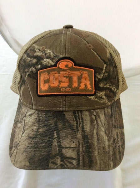 Costa Fishing Bait Mesh Snapback Camo Trucker Hat Baseball Hat Cap