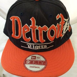 Detroit Tigers New Era 9fifty Snapback Baseball Hat Cap Box 1