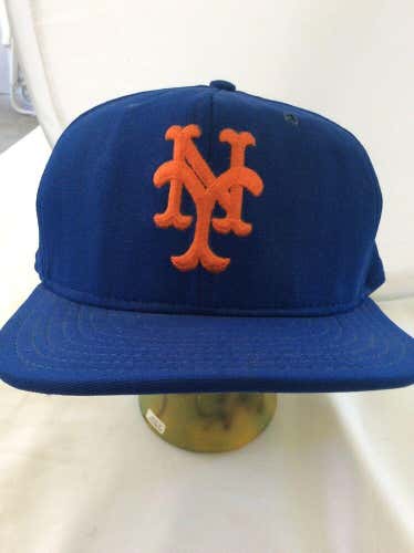Vintage AJD New York York Mets Baseball Hat Snapback Cap Hat Box 2
