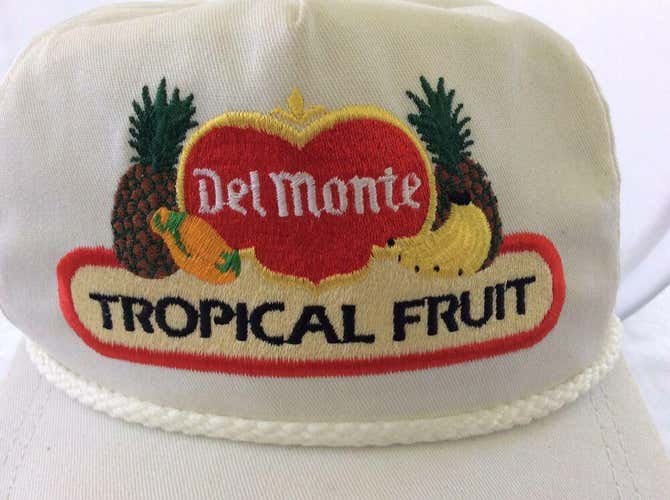 Vintage Delmonte Tropical Fruit Golf Hat K Products Great Colors Box 2