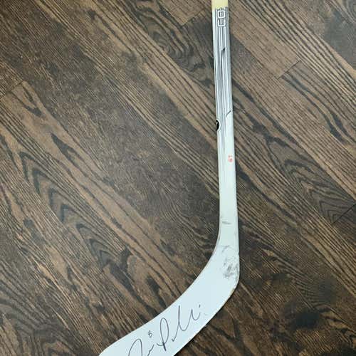 PAVELSKI Game Used & Autographed Warrior Covert DT Pro Hockey Stick Righty Senior Pro Stock