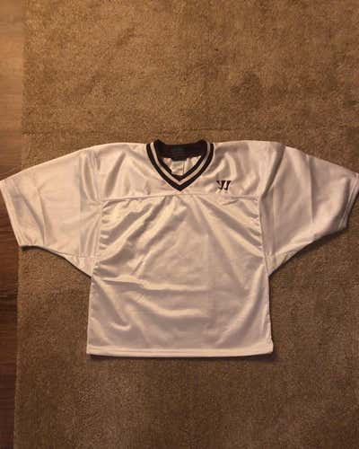 Warrior Maroon & White Jersey Youth Large