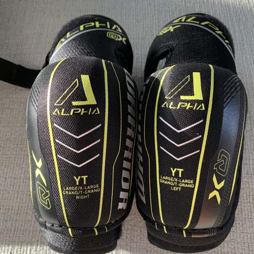 New Large Alpha QX Elbow Pads Youth