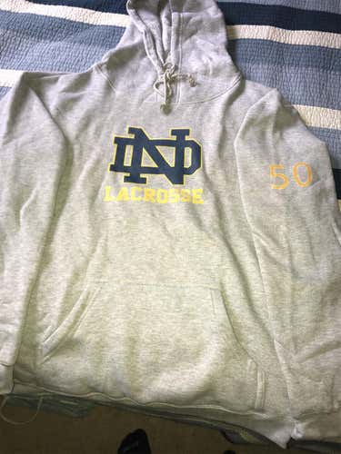 New Notre Dame Lacrosse Hoodie