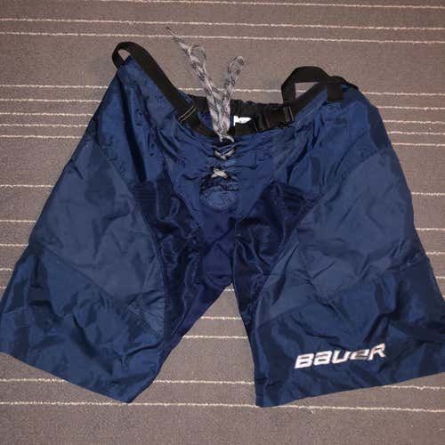 Large Navy Bauer Pant Shell