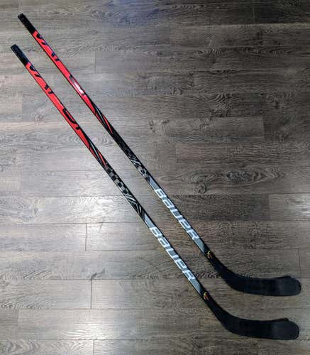 New LH PRO STOCK Bauer Vapor Flylite ADV - 87 Flex Custom MALKIN Curve