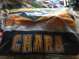 #33 Zdeno Chara Boston Bruins Reebok Extra Large Jersey from Sport Authentix Autographed