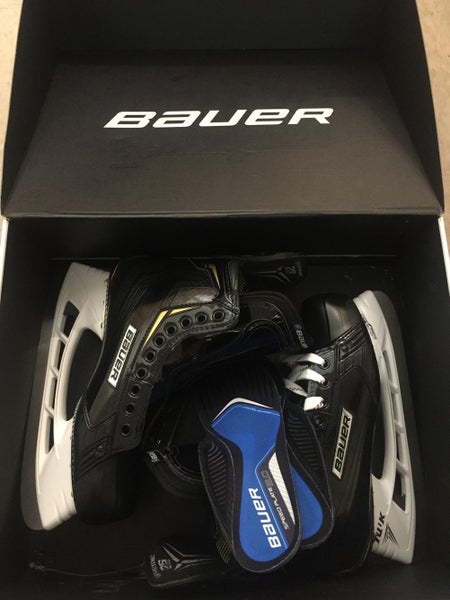 BAUER 2S PRO HOCKEY SKATES SENIOR PRO STOCK SIZE 8.5D! BRAND NEW! NEVER WORN! TOPOFTHELINESKATES