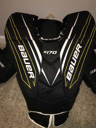 Large Supreme S170 Goalie Chest and Arm Protector Goalie Chest Protector Senior