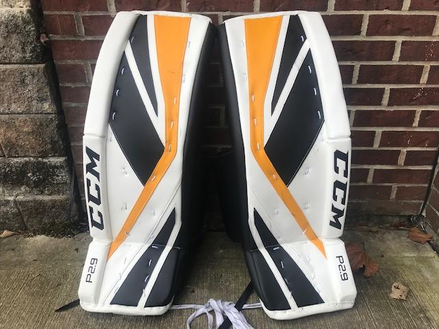 34" + 1 CCM Premier P2.9 Goalie Leg Pads Senior