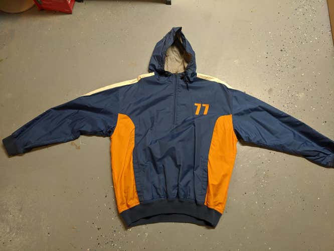 Burton Snowboard Jacket Pullover Large Denver Broncos Colors