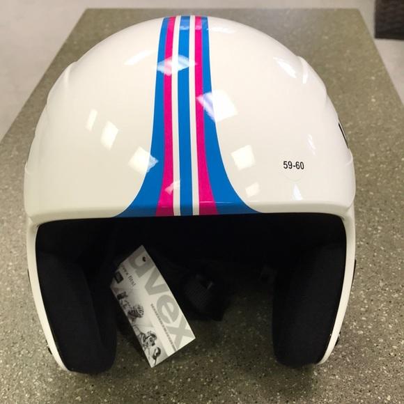 New Unisex Large UVEX Race + Carbon Helmet FIS Legal