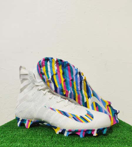 Nike Vapor Untouchable 3 Elite Crucial Catch Football Cleats AV4103-100 Size 11