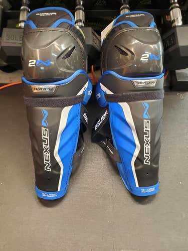 New Bauer Nexus 2N Shin Pads Senior
