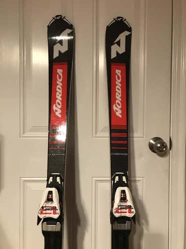 Racing 140 - 150 cm Nordica Dobermann SL WC Skis w Marker Xcell 12 Bindings