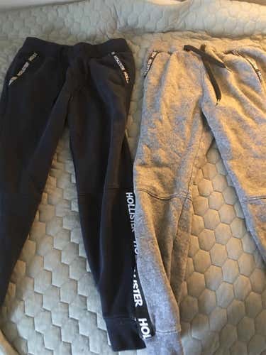 Hollister Joggers, Navy and Gray (Mens XS)