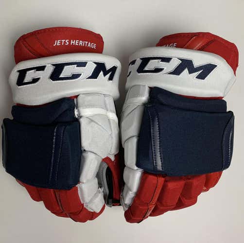 NEW CCM Gloves HG 12 14’ Red/Blue/White w/Shot Blocker