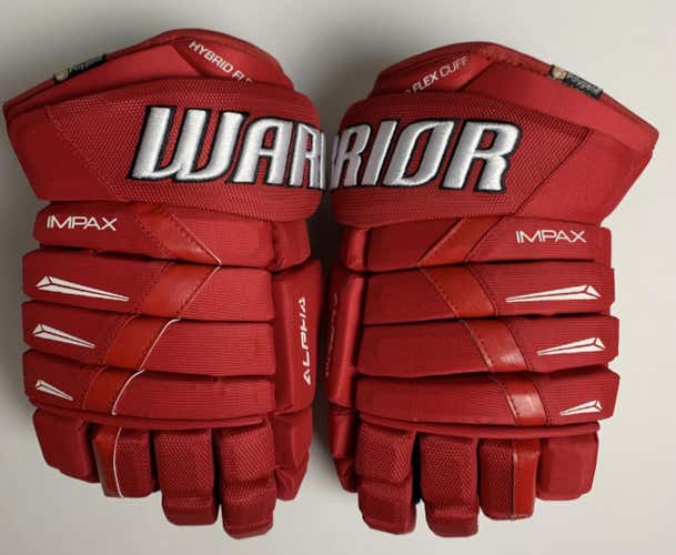 NEW Warrior Gloves Alpha DX Pro 13’ Red