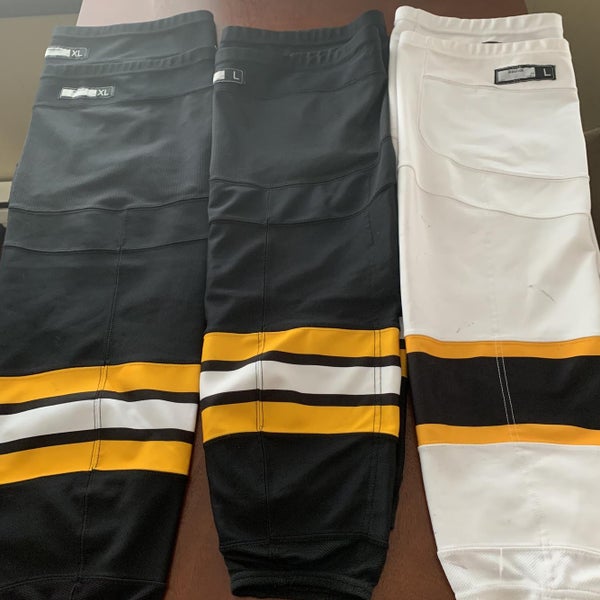 Boston Bruins Game Used Reebok Socks Senior Pro Stock