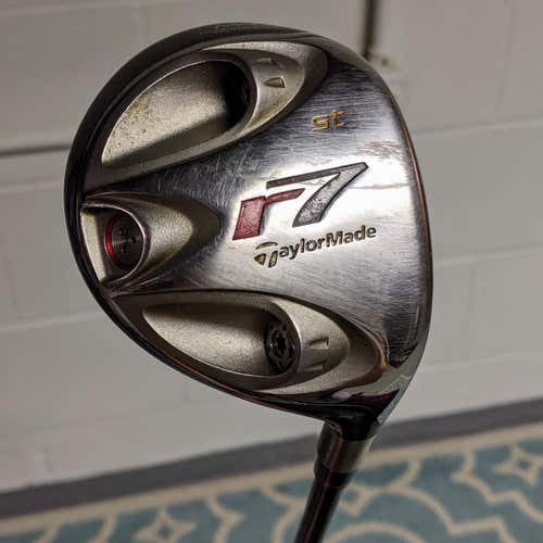 TaylorMade r7 Steel Fairway - RH, 3W (15°), Stiff Shaft