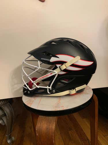 Hill Academy Matte Black Warrior Regulator 2 Helmet