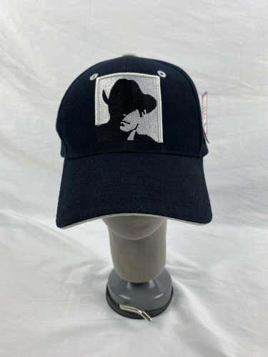 Marlboro Man Vintage 90s Hat Bronco Black Strap Back Cowboy Cap