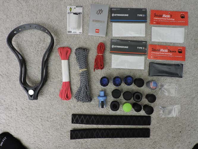 HUGE LAX BUNDLE, Tactic head, Stringking Mesh, Ninja Mesh